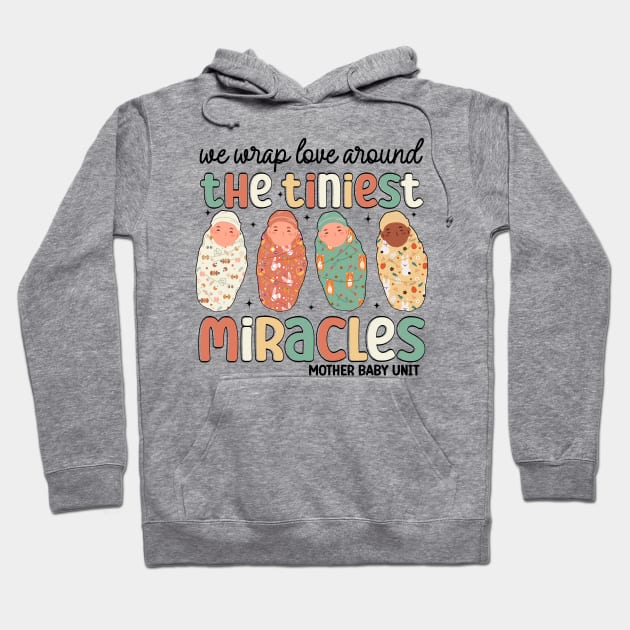 NICU Nurse Funny Mother Baby Unit Nurse Hoodie by abdelmalik.m95@hotmail.com